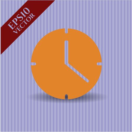 Clock (Time) vector icon