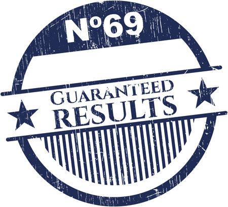 Guaranteed results rubber grunge texture stamp