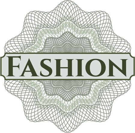 Fashion rosette (money style emplem)