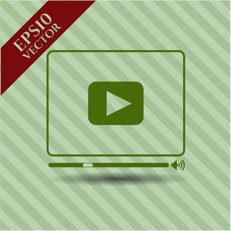 Video Player high quality icon