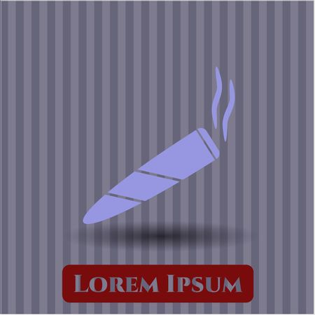 joint-cigarette-icon-vector-illustration-391814854 Joint (cigarette) icon vector illustration