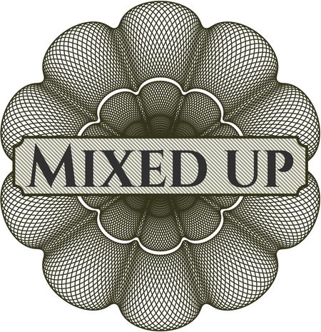 Mixed up rosette (money style emplem)