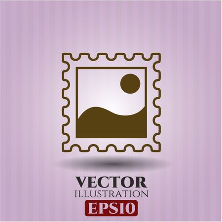 Picture vector icon or symbol