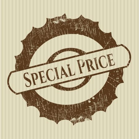 Special Price grunge seal