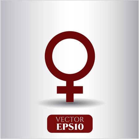 Female vector symbol