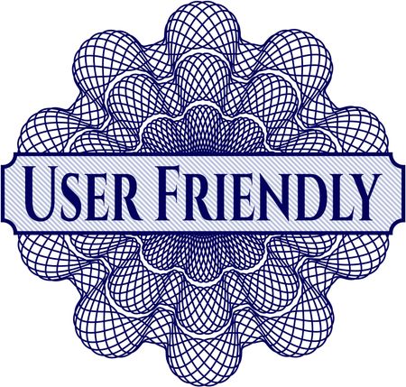 User Friendly rosette (money style emplem)
