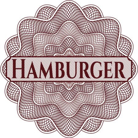 Hamburger rosette