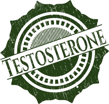 Testosterone grunge seal