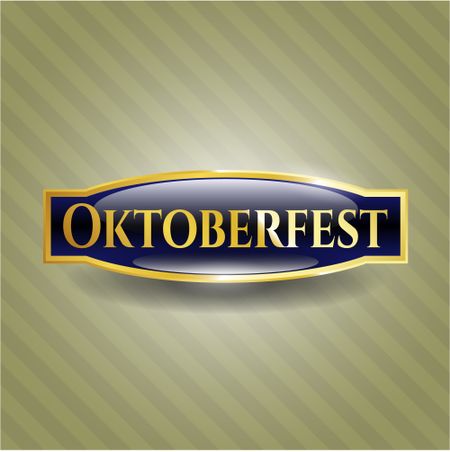 Oktoberfest golden badge