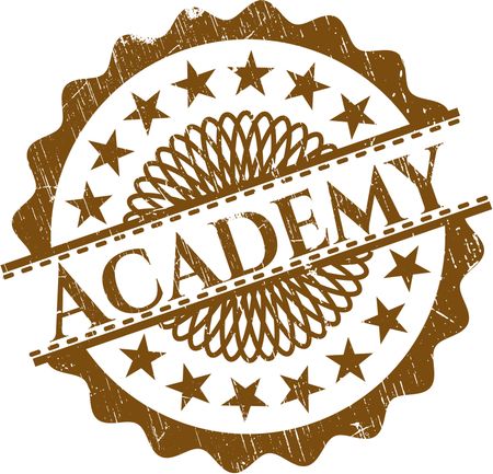 Academy grunge seal