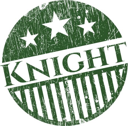 Knight rubber grunge texture stamp
