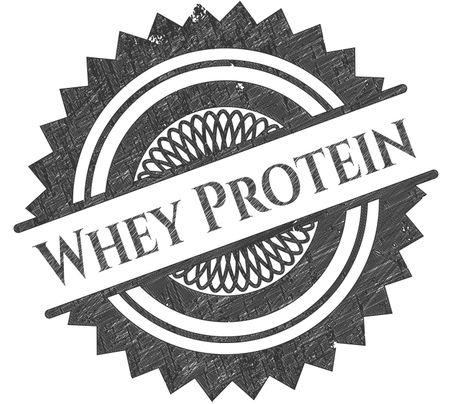 Whey Protein draw (pencil strokes)