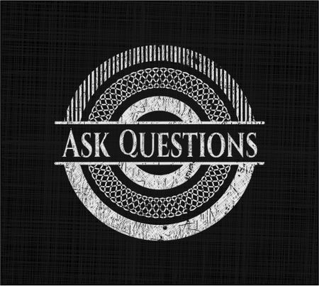 Ask Questions on blackboard