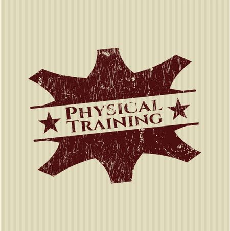 Physical Training grunge stamp