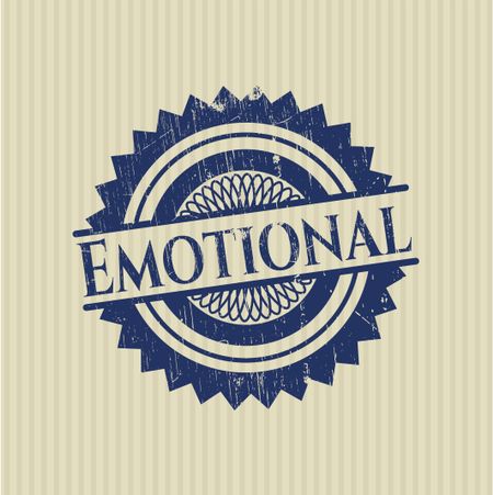 Emotional rubber stamp