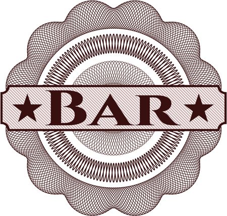 Bar linear rosette