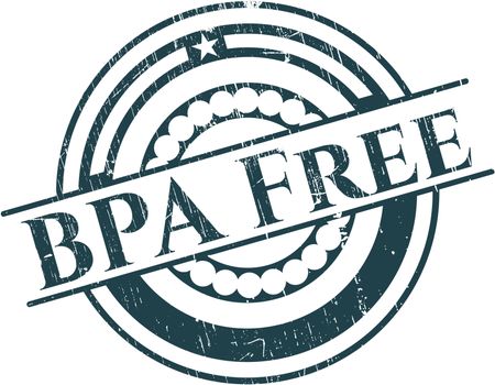 BPA Free grunge stamp