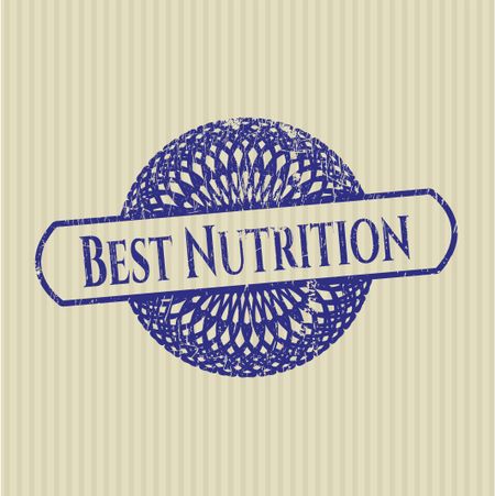 Best Nutrition grunge style stamp