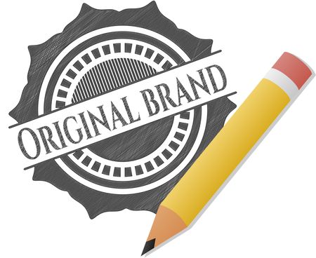 Original Brand draw (pencil strokes)