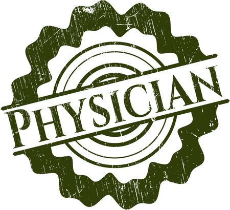 Physician rubber stamp