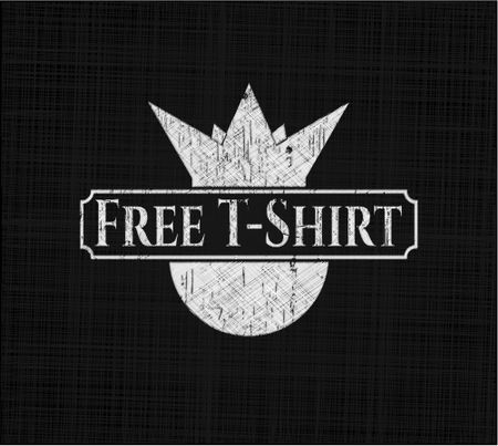 Free T-Shirt chalk emblem