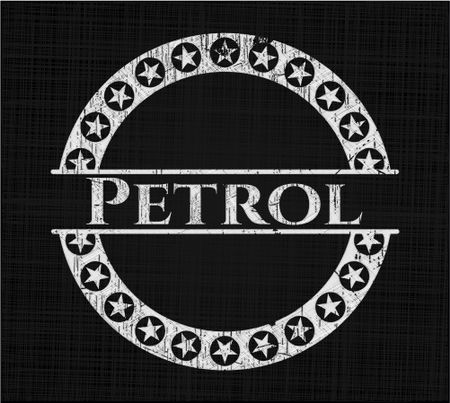 Petrol chalk emblem