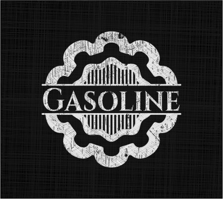 Gasoline chalk emblem