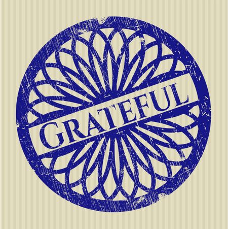 Grateful rubber grunge texture seal