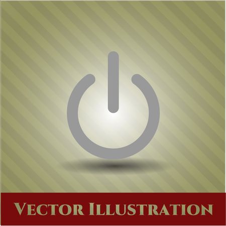 Power vector icon