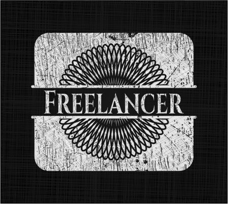 Freelancer written on a chalkboard