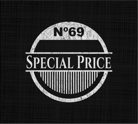 Special Price chalk emblem
