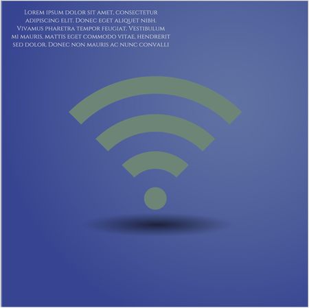 Wifi signal vector symbol