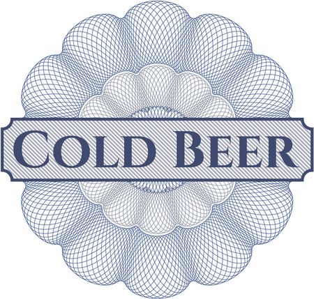 Cold Beer rosette