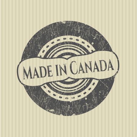 Made in Canada rubber seal