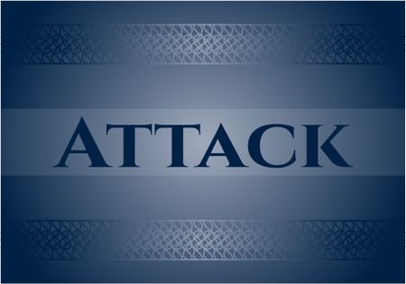 Attack poster or card