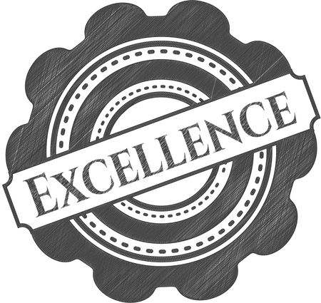 Excellence pencil draw