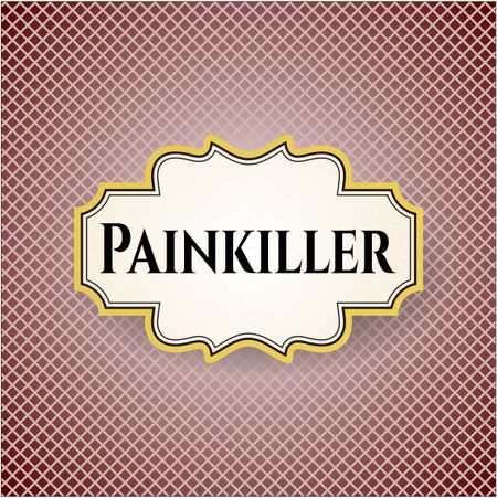 Painkiller colorful card