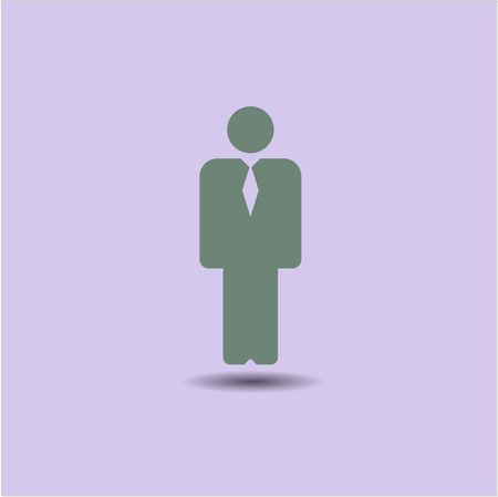 Businessman icon vector illustration