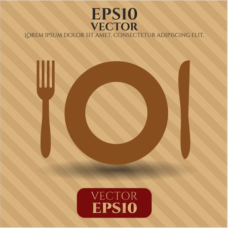 Restaurant vector icon