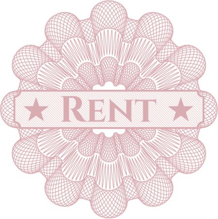 Rent abstract rosette