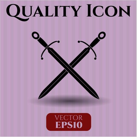 Crossed Swords icon or symbol