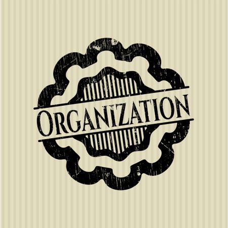 Organization grunge seal