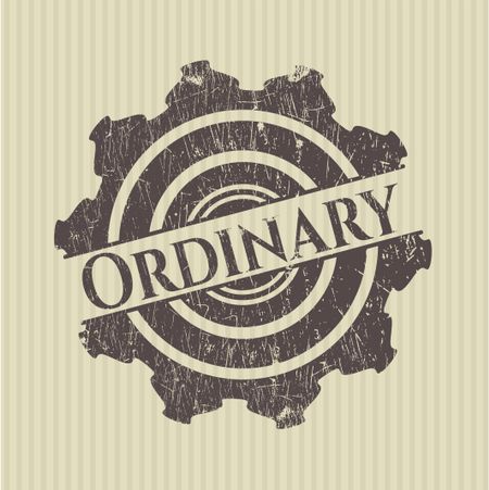 Ordinary rubber stamp
