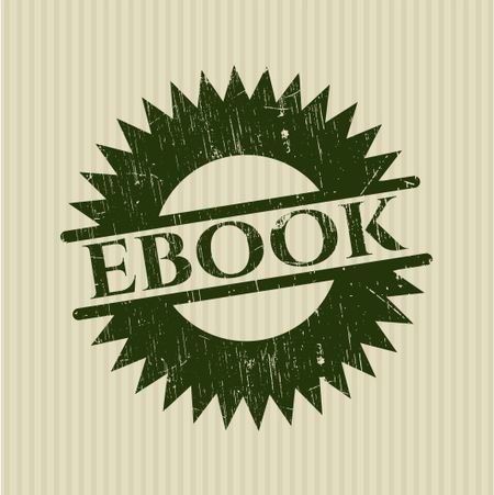 ebook rubber grunge texture stamp