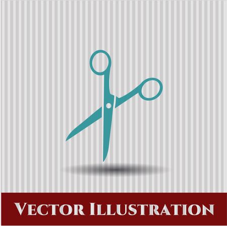 Scissors vector icon or symbol