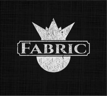 Fabric chalk emblem