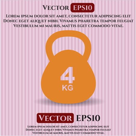 4Kg Kettlebell icon