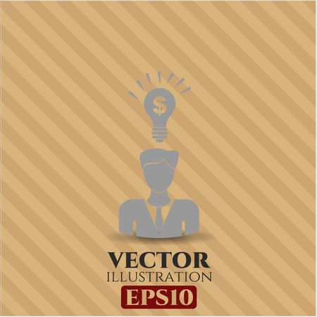 Business Idea vector icon or symbol
