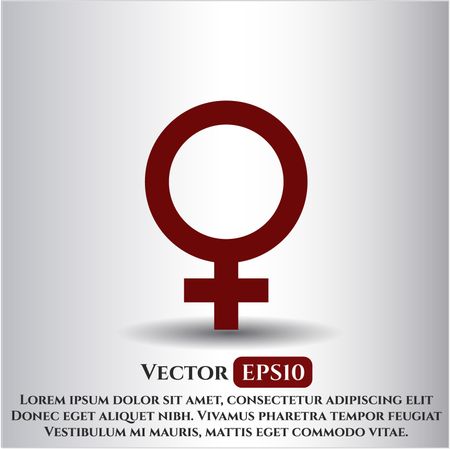 Female icon or symbol