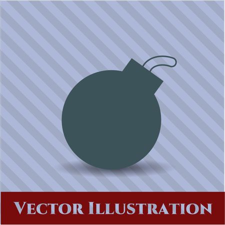 Bomb vector symbol